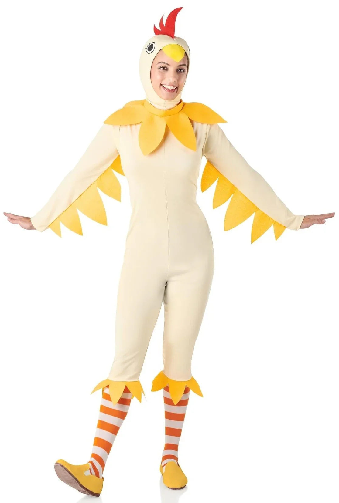 Disfraz de Gallina para Adulto Pollo y Gallina Kimokawaii